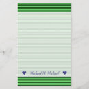 Zoek naar licht briefpapier Strepen