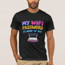 Recherche de wifi tshirts Humour