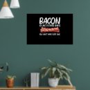 Zoek naar vlees posters Bacon