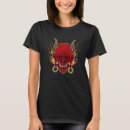 Recherche de masque hannya tshirts Rouge