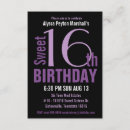 Recherche de 16ème de partie invitations Bonbon 16