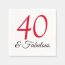 Recherche de anniversaire de 40 ans serviettes Quarante