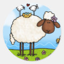 Recherche de moutons autocollants Mignon