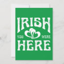 Recherche de irlandais invitations Trèfle