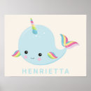 Recherche de licorne kawaii posters Animal