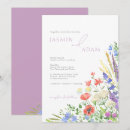 Recherche de fleurs de lavande invitations Chic boho
