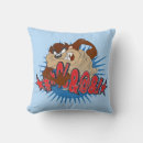 Recherche de taz décoration coussins Dessin animé classique