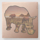 Recherche de rhinocéros dessous de verres Animal
