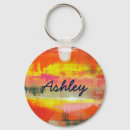 Recherche de jaune ensoleillé porteclés Rouge