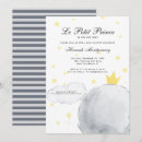 Recherche de petit prince invitations Bébé garçon