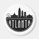 Zoek naar atlanta magneten Silhouet