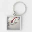 Zoek naar identiteit sleutelhangers Reisbestemmingen