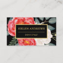 Recherche de maquillage vintage cartes visite Coiffeuse