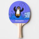 Recherche de pingouin d tennis de table Drôle