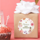 Recherche de forêt enchantée autocollants Girl