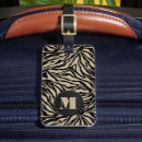 Recherche de zèbre bagages étiquettes Monogramme