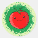 Recherche de tomates rouges autocollants Nourriture