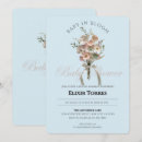 Recherche de fleur hippie colorée invitations Élégant minimaliste couleur vintage