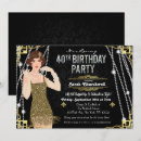 Recherche de 40 ans invitations Paillettes