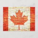 Recherche de symbole du canada cartes postales Drapeau