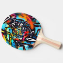 Recherche de graffiti raquettes ping pong Coloré