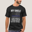 Recherche de ligne bleue tshirts Officier