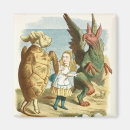 Recherche de alice pays merveilles magnets Illustration