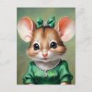 Recherche de souris cartes postales Mignon