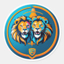 Zoek naar leeuwen stickers Symbool
