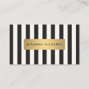 Recherche de motif rayé noir blanc cartes visite Maquillage