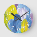 Recherche de peinture murale horloges Fleur