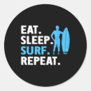 Recherche de surfeur autocollants Tropical