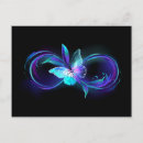 Recherche de papillon magique cartes postales Violet