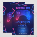 Recherche de manette de jeu invitations Niveau débloqué