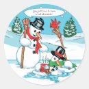 Recherche de noël drôle autocollants Plaisanter