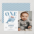Recherche de de baleine anniversaire invitations Garçon