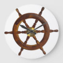Recherche de volant de bateau horloges Pour lui