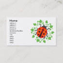 Recherche de coccinelle rouge cartes visite Animaux