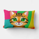 Recherche de yeux de tigre coussins Mignon
