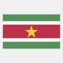 Recherche de surinam autocollants Drapeau du suriname