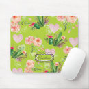 Recherche de beau tapis souris Floral