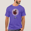 Recherche de verre de vin tshirts Illustration