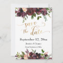Recherche de burgundy gold save the dates Aquarelle