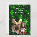 Recherche de german shepherd christmas vœux cartes Dog
