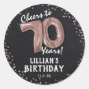Zoek naar jaren 70 stickers Proost op 70 jaar