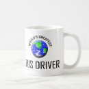 Recherche de le meilleur conducteur du monde tasses Autobus