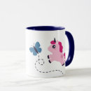 Recherche de amant de licorne tasses Rose