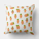 Recherche de carotte coussins Orange