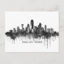 Recherche de ligne noire cartes postales Texas