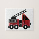 Recherche de pompiers puzzles Le feu